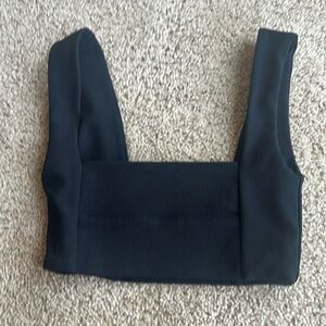 NWOT White Fox Crop Top